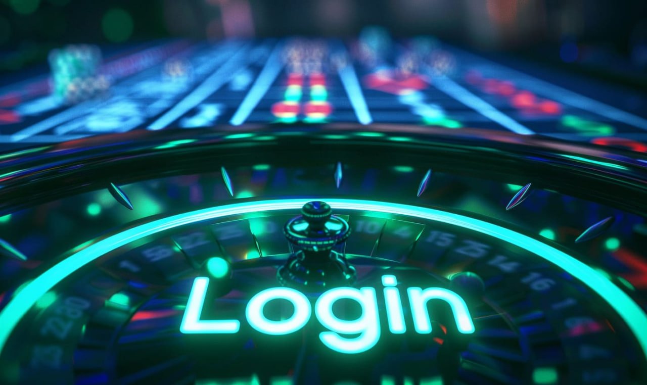 Pengguna sedang proses login ke akun warungtoto dengan perangkat mobile yang responsif